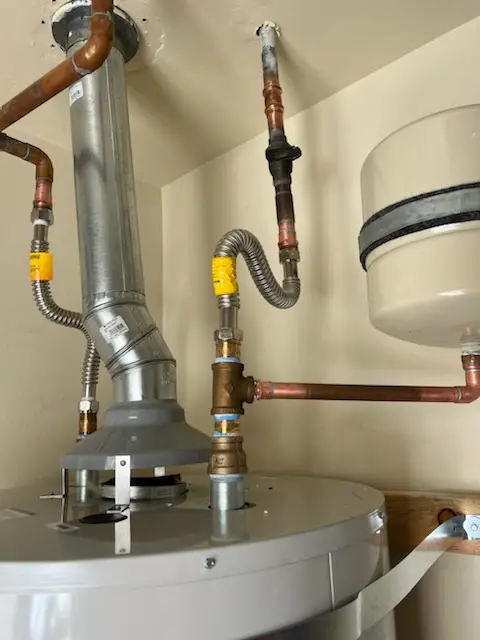 Water heater installation and plumbing repair in The Woods